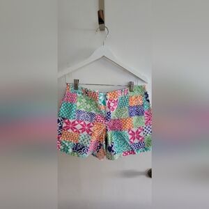 Ralph Lauren Multicolor Patchwork Women's Shorts Size 4